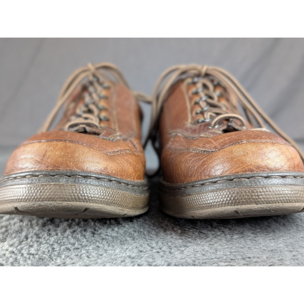 MEPHISTO 'MATCH' MENS BROWN FULL GRAIN LEATHER WALKING SHOES SIZE 11.5 $425 - Picture 5 of 14